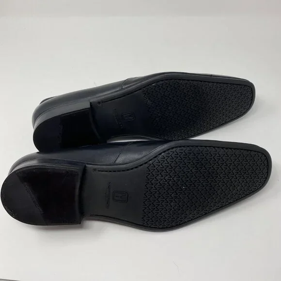 NEW moreschi leather slip on shoes
